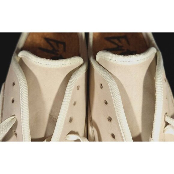 Eytys Mother of Galosch Low Top Suede Sneaker 38 7.5 Natural Shoes - Picture 3 of 14